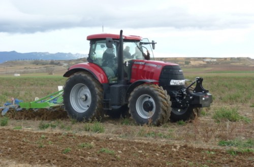 Comportamiento en campo y carretera del tractor Puma CVX 145 EP de Case IH