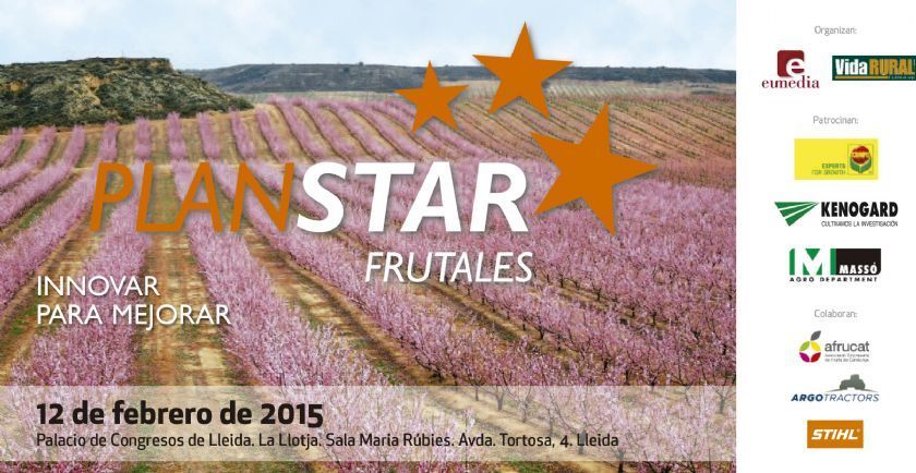 Lleida acoge la primera edición del Plan STAR Frutales el próximo 12 de febrero