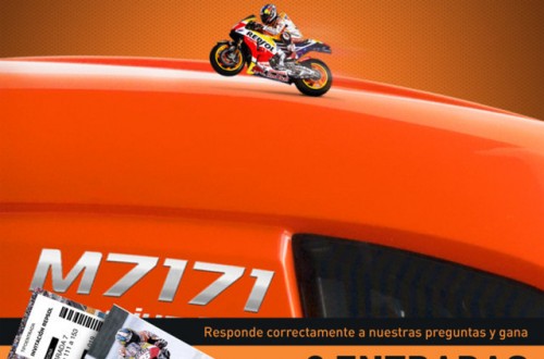 Demuestra que eres fan de Kubota y consigue dos entradas para moto GP