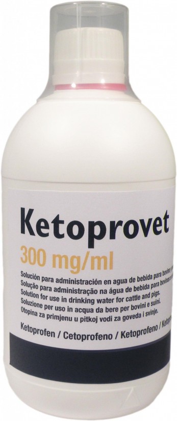 Calier lanza Ketoprovet 300 mg/ml para bovino y porcino
