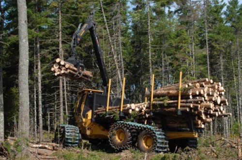 Tractores especiales para el aprovechamiento forestal maderero