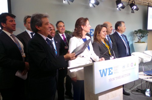 España se suma en la Cumbre de París al primer Pacto sobre el Agua y el Cambio Climático