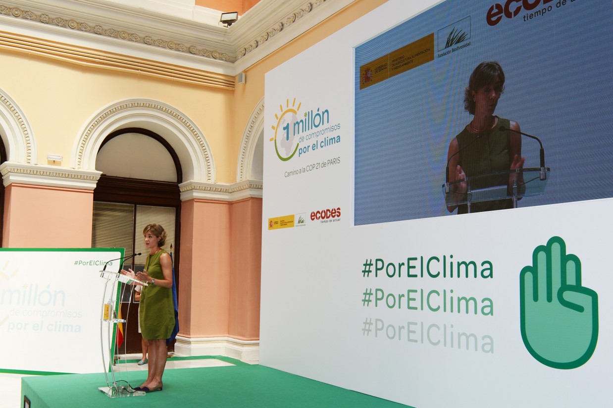 España consigue el reto de sumar “Un Millón de Compromisos por el Clima”