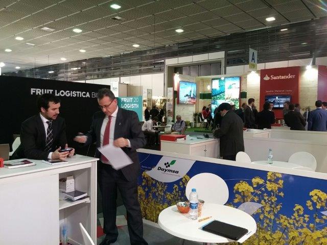 Naturamin WP y Raiza, estrellas del stand de Daymsa en Fruit Logistica