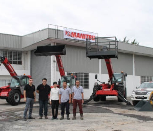 El grupo Manitou abre su primer concesionario en Malasia