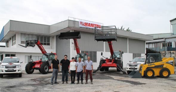 El grupo Manitou abre su primer concesionario en Malasia