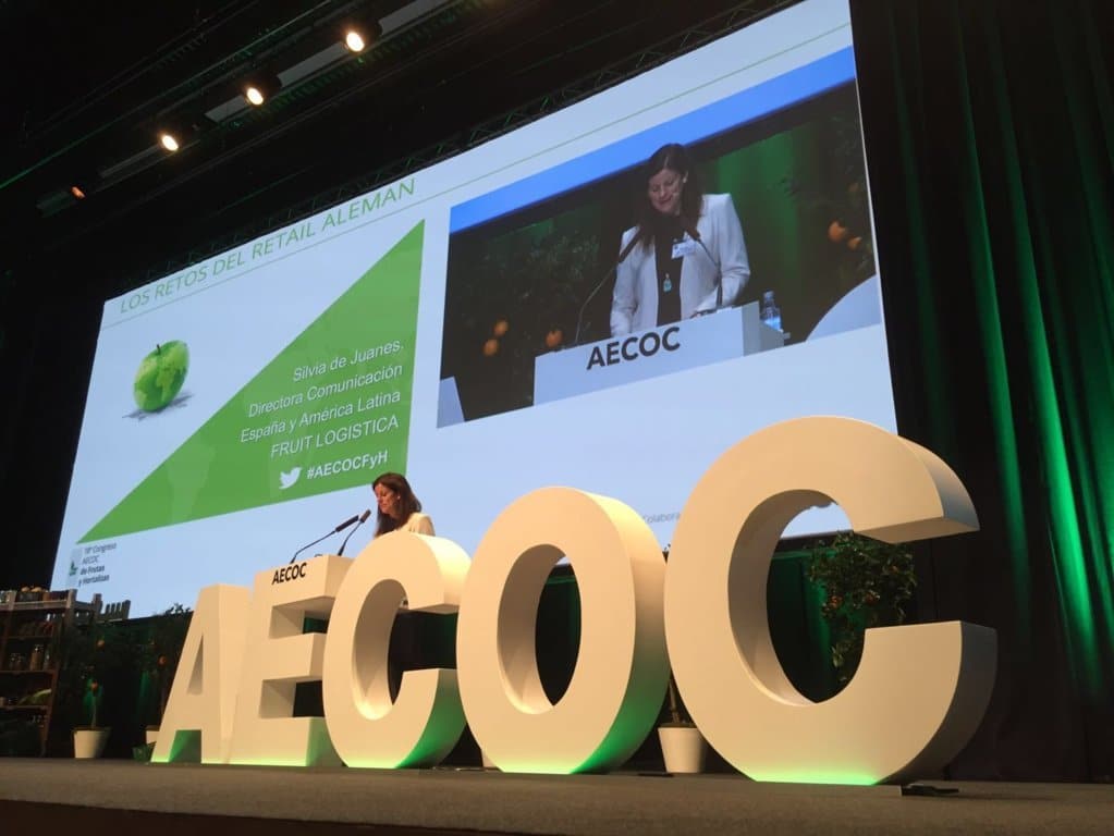 Fruit Logistica patrocina el bloque internacional de conferencias en el Congreso AECOC de Frutas y Hortalizas