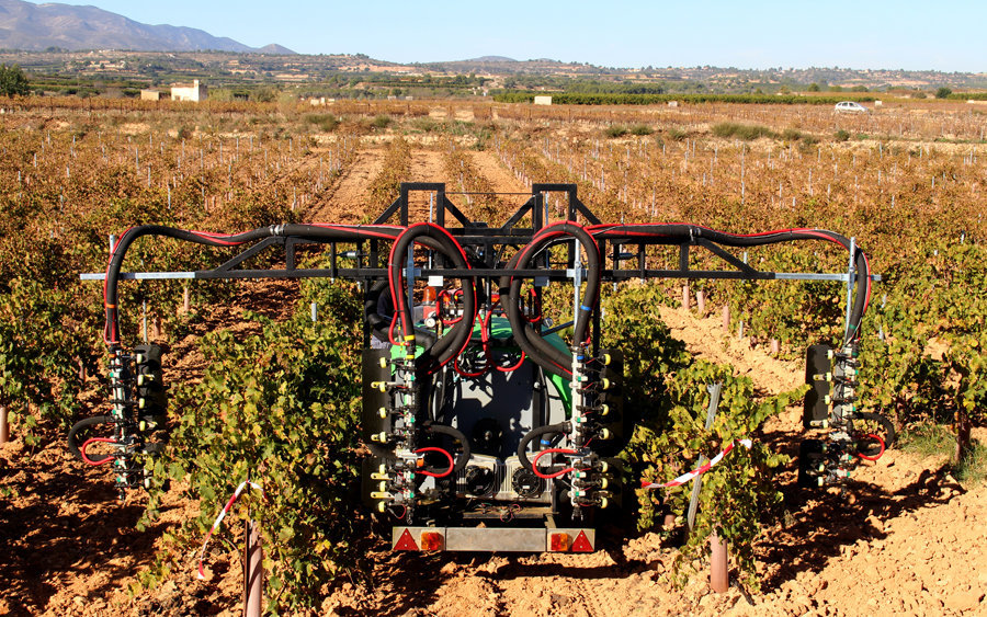 Pulverizadores Fede equipa un sistema electrostático en el nebulizador Tecnovid