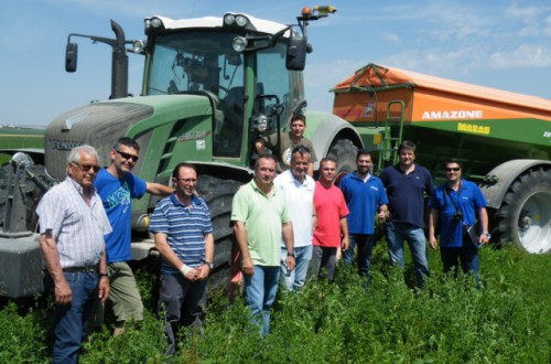 Análisis en campo del sistema CropSpec para la aplicación de fertilizantes