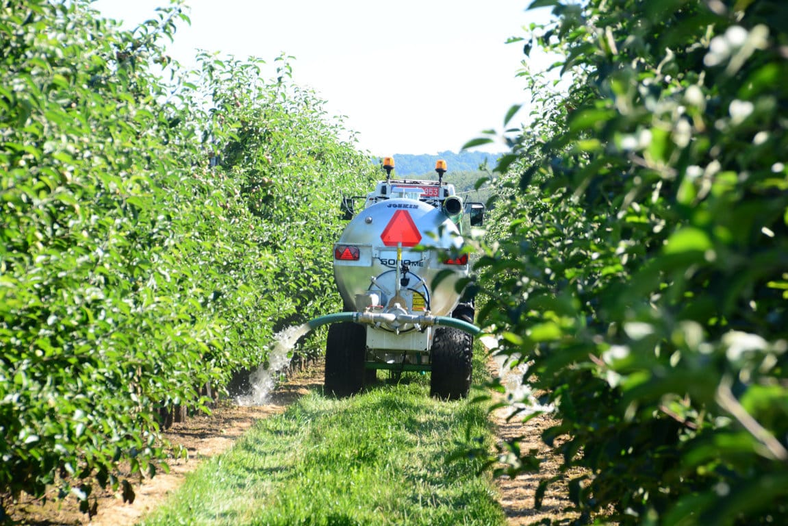 Joskin presenta su cuba de purín específica para arboricultura