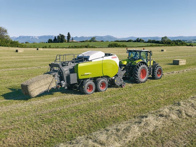 Claas Quadrant, ahora también para pacas de 90 x 120