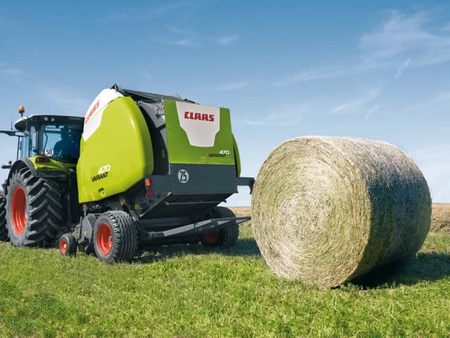 Nueva gama de rotoempacadoras de cámara variable Claas Variant