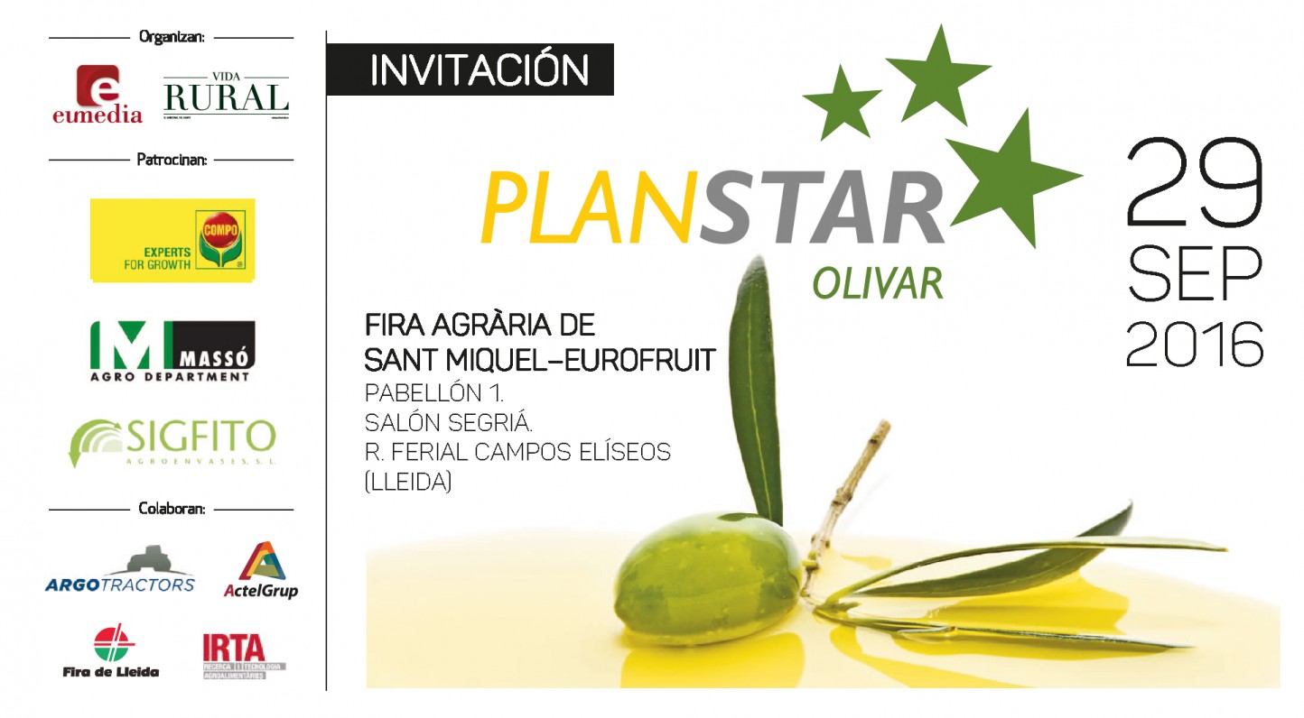 Abierto el plazo de inscripción para una nueva edición del Plan STAR Olivar en Lleida