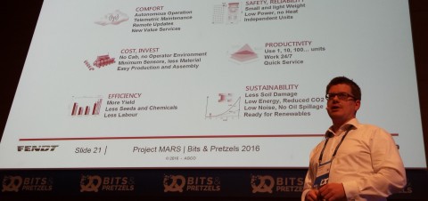 Fendt participa con el proyecto Mars en Bits & Prezels