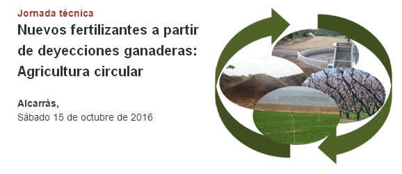El IRTA organiza la jornada ‘Nuevos fertilizantes a partir de deyecciones ganaderas: Agricultura circular’