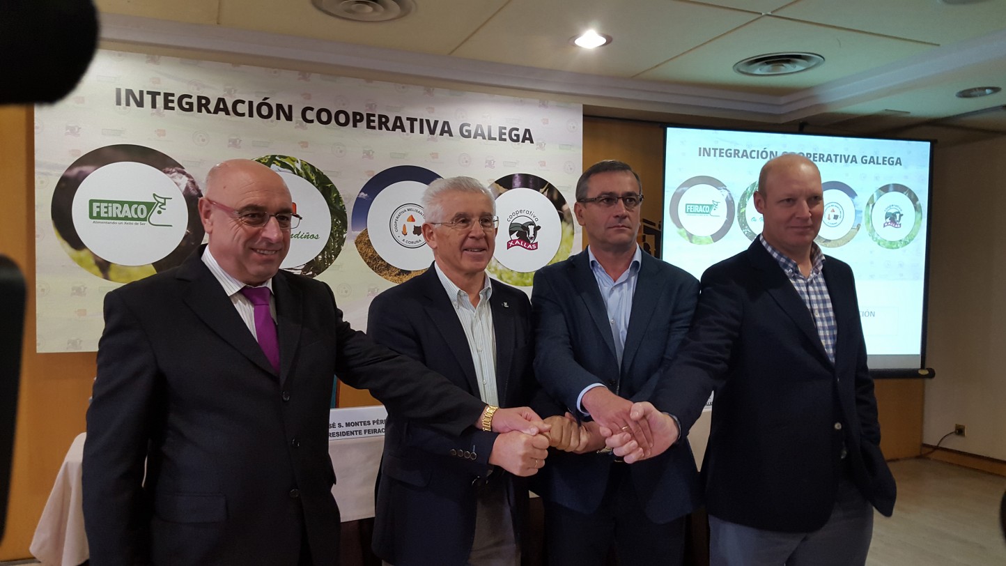 Cuatro cooperativas gallegas ganaderas promueven su integración en otra de segundo grado