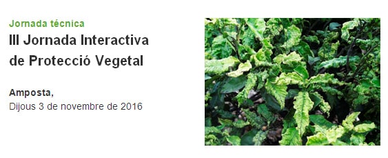 El IRTA organiza su III Jornada Interactiva de Protección Vegetal