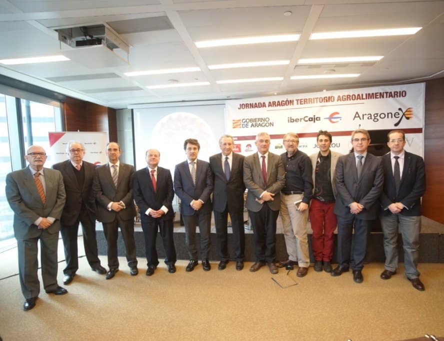 Aragón, territorio ampliamente especializado en alimentación, aterriza en Madrid