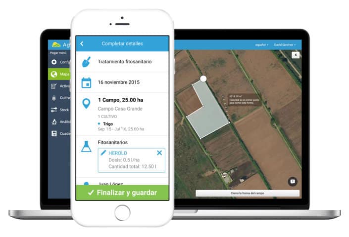 El grupo Isagri adquiere la start-up de software de gestión de fincas agrícolas Agroptima