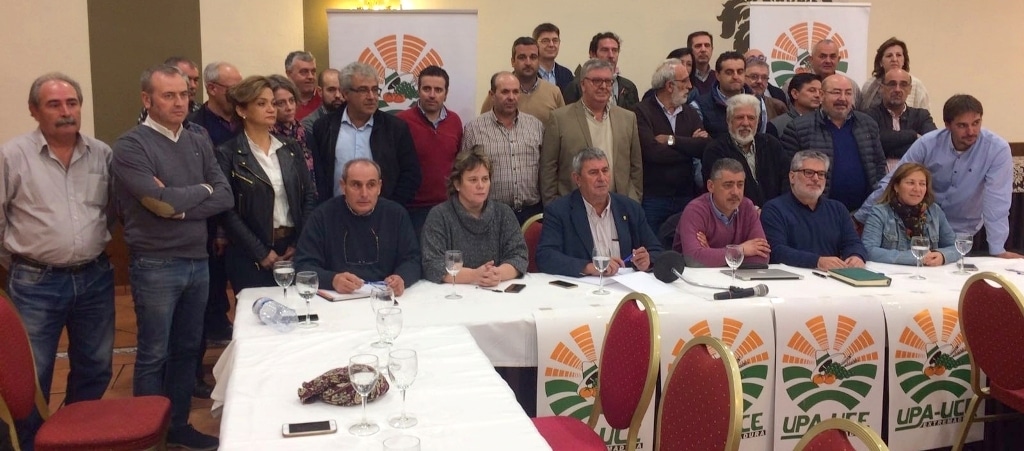 La Ejecutiva Federal  de la Unión de Pequeños Agricultores (UPA) muestra su apoyo solidario con UPA-UCE Extremadura