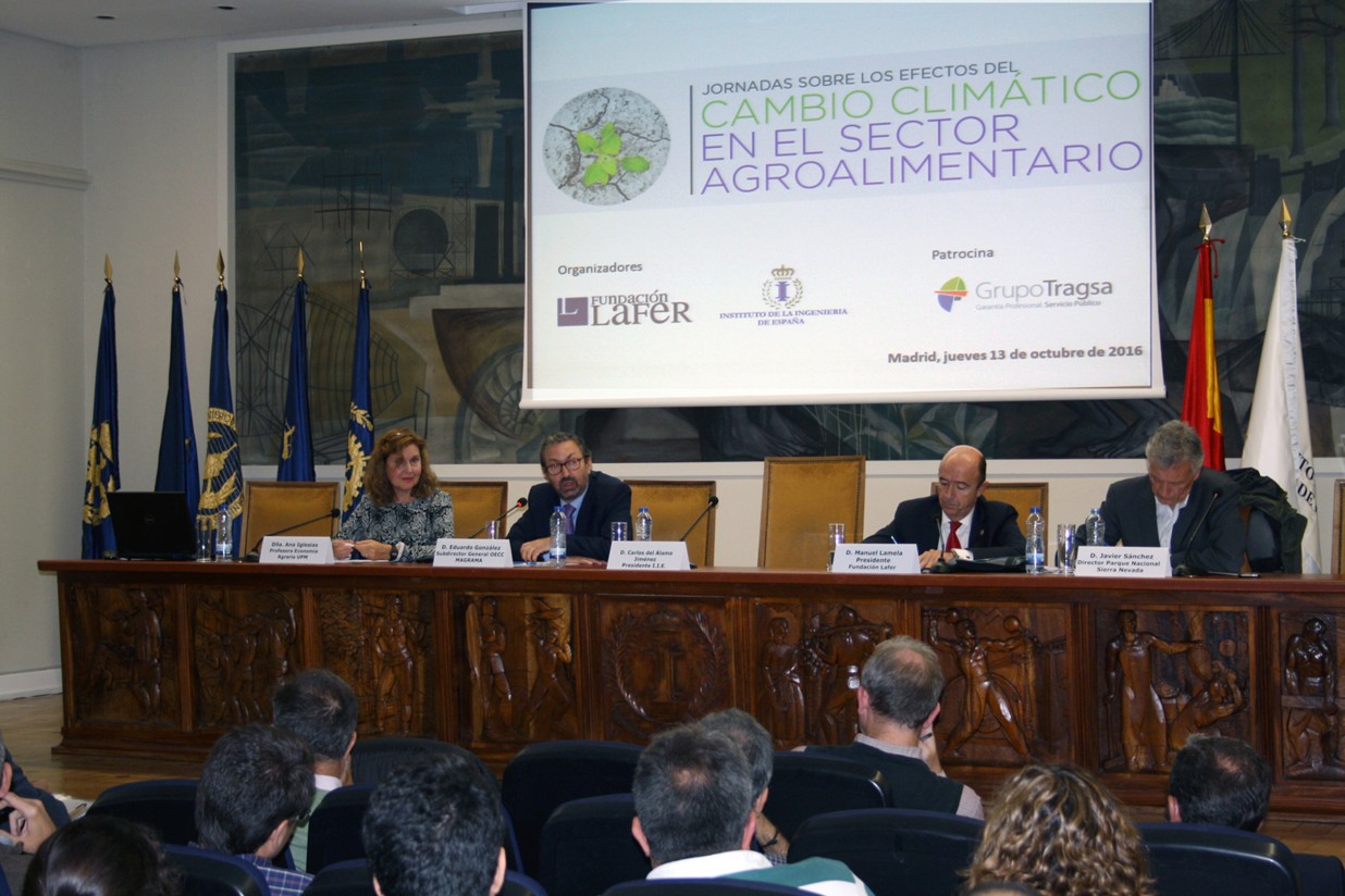 Jornada sobre el papel del sector agroalimentario como contribuyente al cambio climático