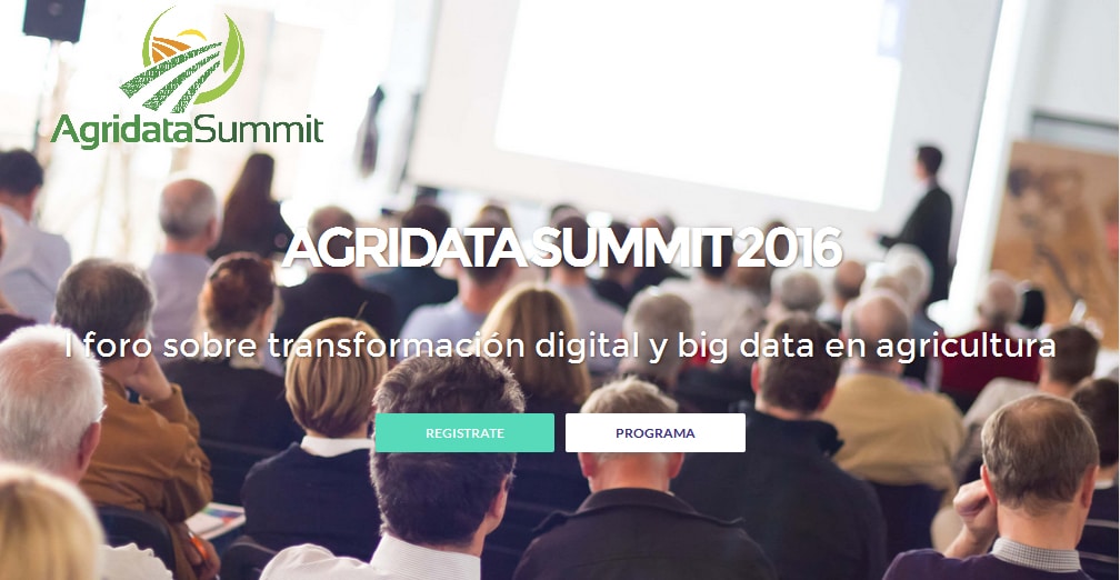 Madrid acoge el 29 de noviembre Agridata Summit, I Foro sobre Big Data en Agricultura