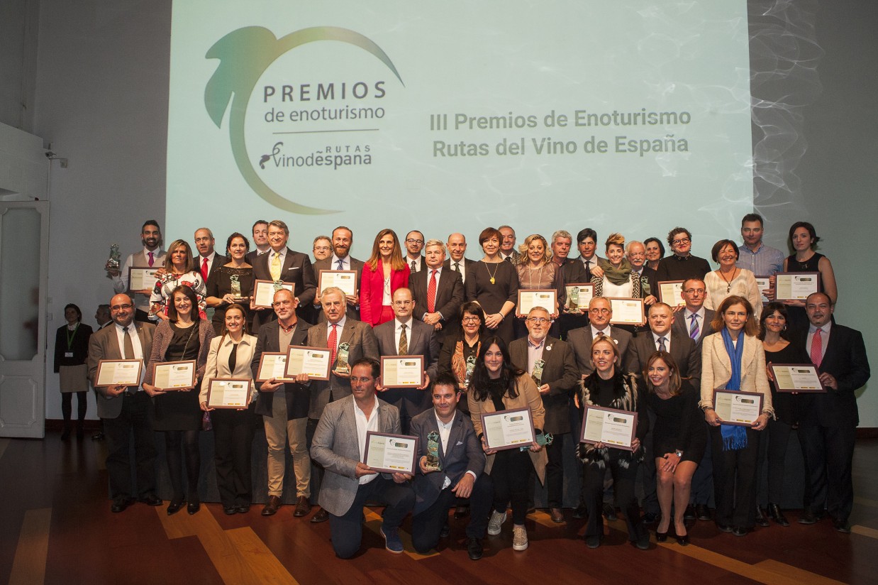 ACEVIN entrega los galardones de los III Premios de Enoturismo “Rutas del Vino de España”