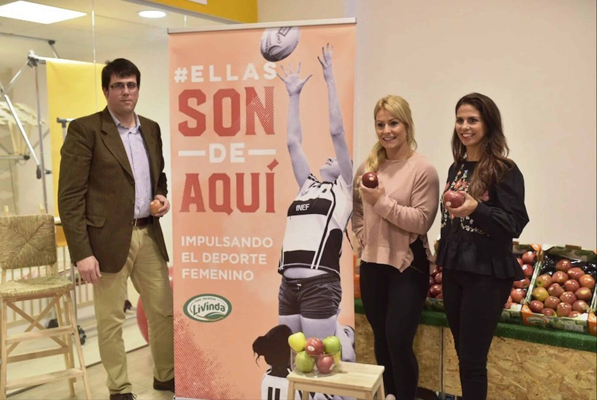 Manzanas Livinda presenta la primera plataforma crowdfunding de apoyo al deporte femenino