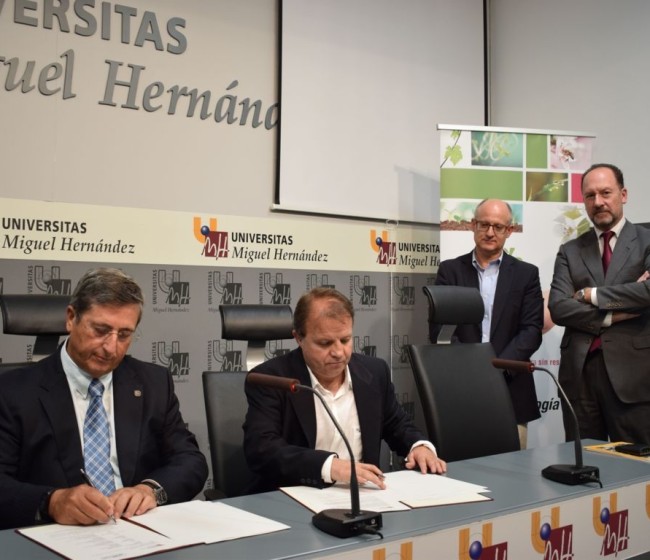Grupo Agrotecnología y la Universidad Miguel Hernández crean la Cátedra Bioestimulantes Naturales