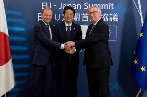 La UE y Japón alcanzan un pacto político para lograr un Acuerdo de Asociación Económica