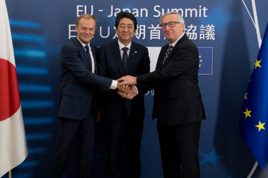 La UE y Japón alcanzan un pacto político para lograr un Acuerdo de Asociación Económica