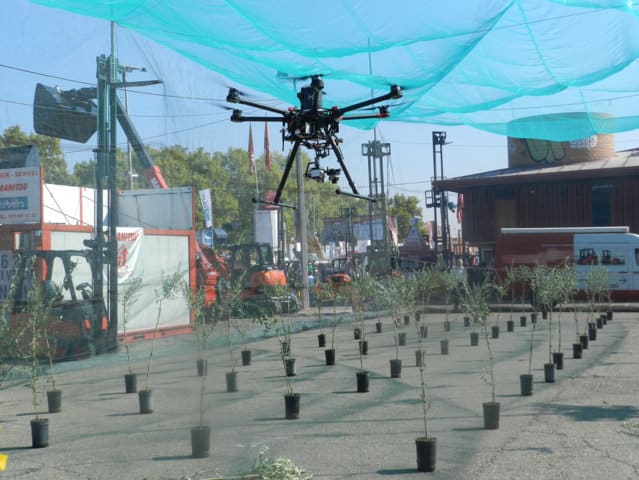 Los drones se consolidan en la feria de Sant Miquel de Lleida