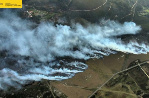 Cooperativas agroalimentarias gallegas ofrecen ayuda para la extinción de los incendios forestales