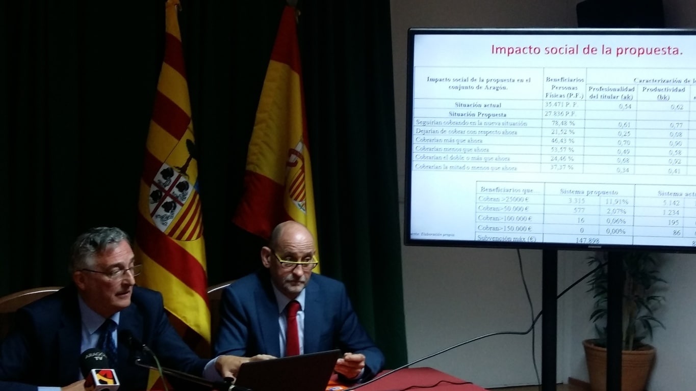 Aragón, el laboratorio para una PAC que garantice las rentas agrarias