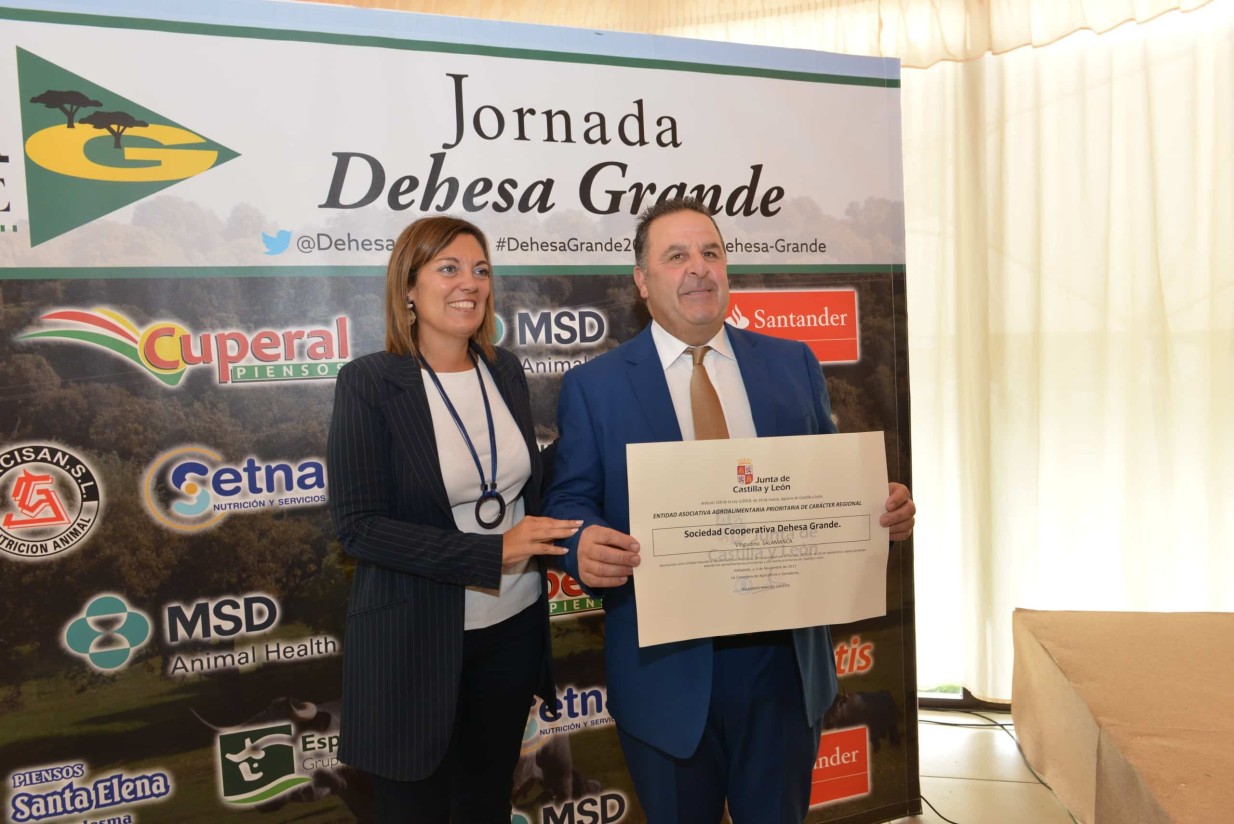 Dehesa Grande, reconocida como sociedad cooperativa prioritaria agroalimentaria de Castilla y León