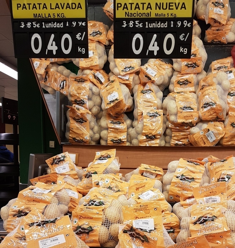 ASAJACyl denuncia la venta de patata francesa como si fuera española en plena cosecha nacional