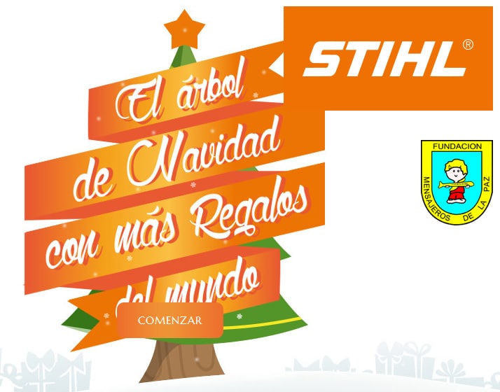 Stihl y Mensajeros de la Paz repartirán regalos esta Navidad entre los más pequeños