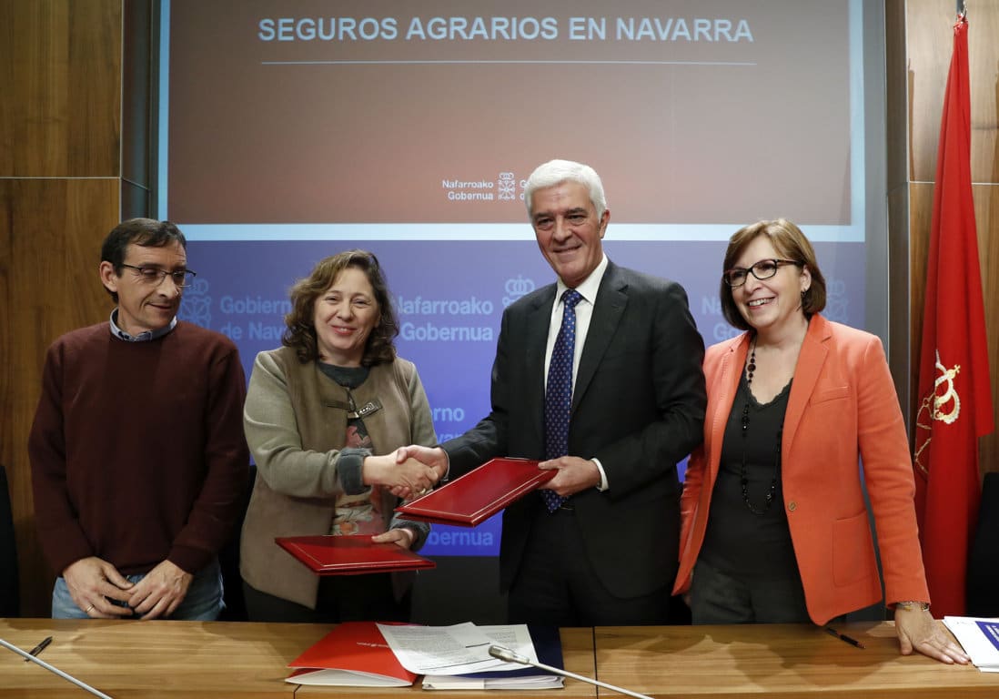 El Gobierno de Navarra asume la bajada de la aportación estatal al sistema de seguros agrarios