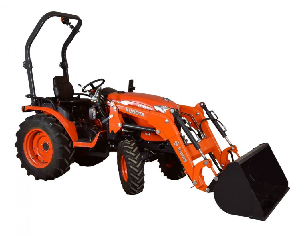 Kubota ampliará su oferta de palas frontales con modelos de Tenias