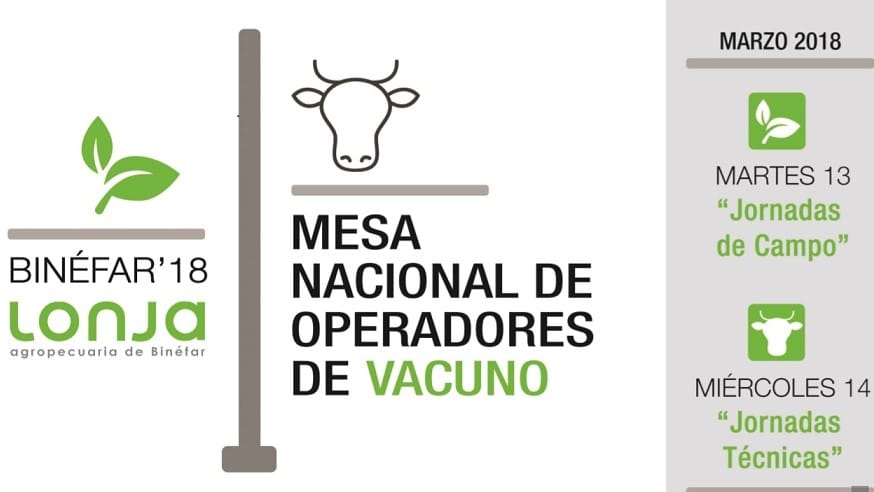 Mesa Nacional de Operadores de Vacuno: “save the date”