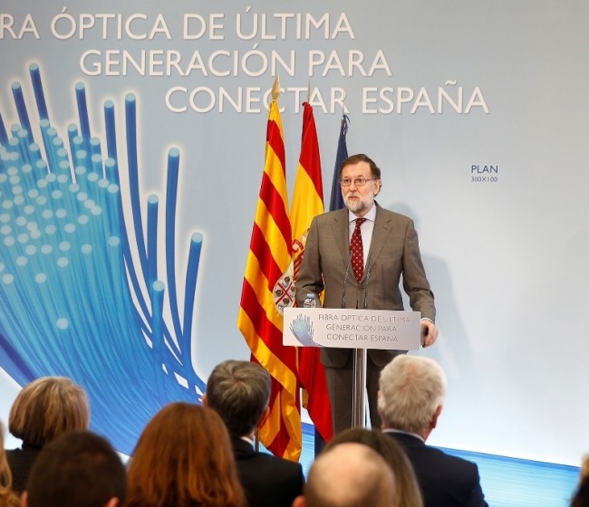Rajoy prevé inversión de 525 M€ hasta 2021 para extender la “banda ancha” de Internet a todos los núcleos rurales