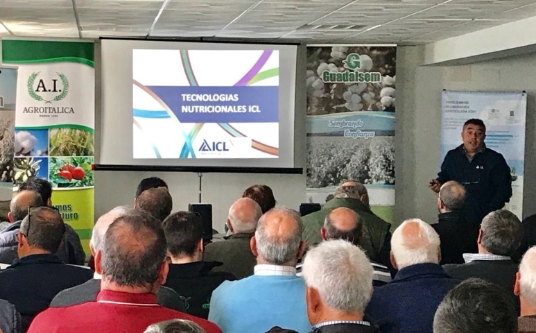 ICL participa en las Jornadas Técnicas de Guadalsem sobre algodón en el Bajo Guadalquivir