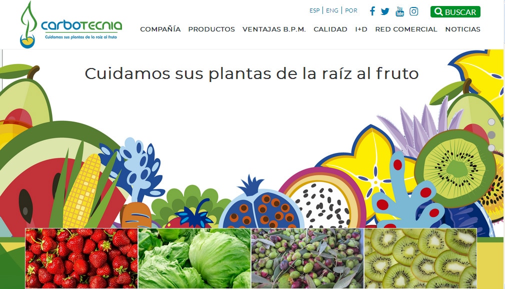 Carbotecnia amplía su gama de soluciones nutricionales para agricultura convencional y ecológica