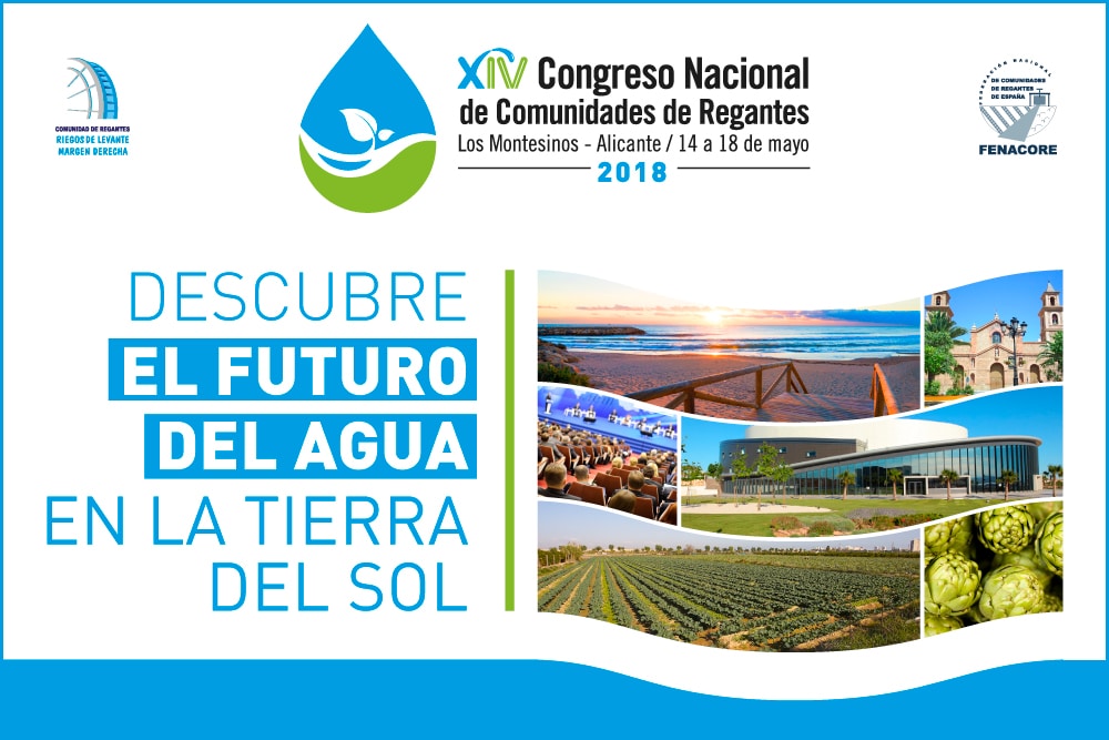 Suez Agricultura patrocina el XIV Congreso Nacional de Comunidades de Regantes de España