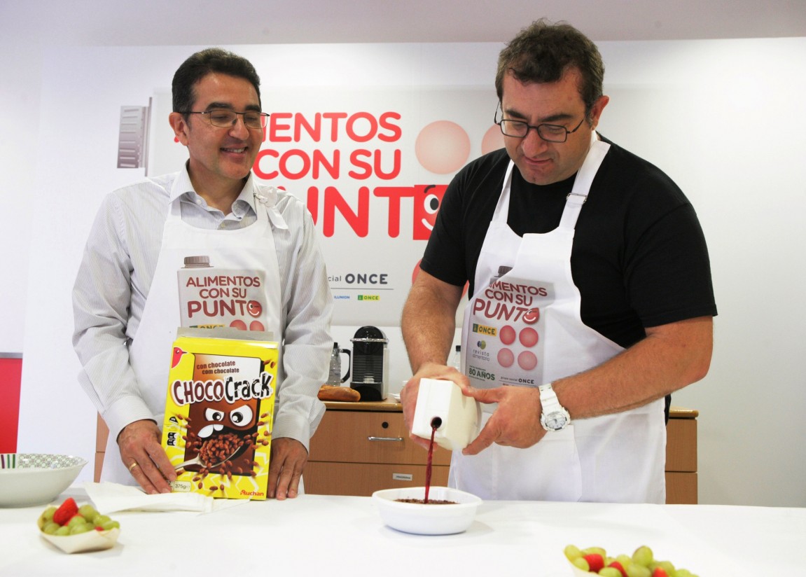 La ONCE reivindica un etiquetado en braille de los alimentos