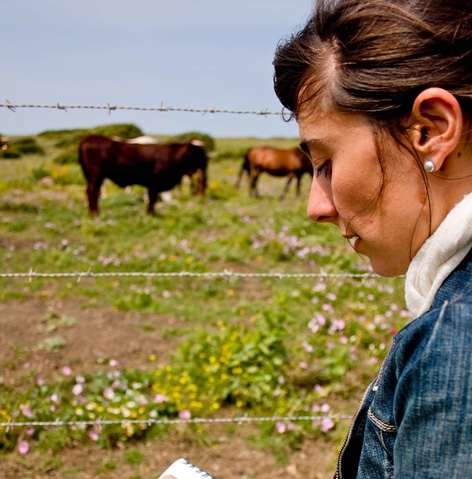 Paola del Castillo, ganadera todoterreno