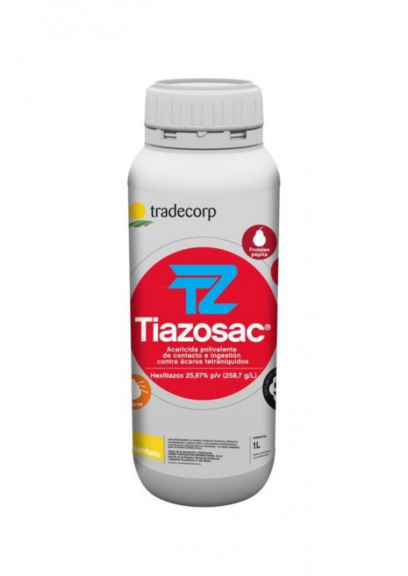Nueva autorización para el acaricida polivalente Tiazosac de Tradecorp