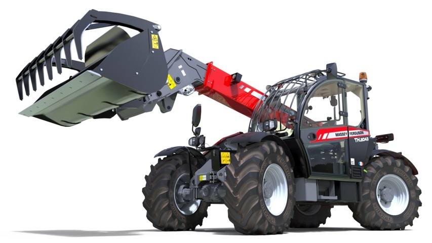 Massey Ferguson amplía su gama de telescópicas con la nueva TH.8043