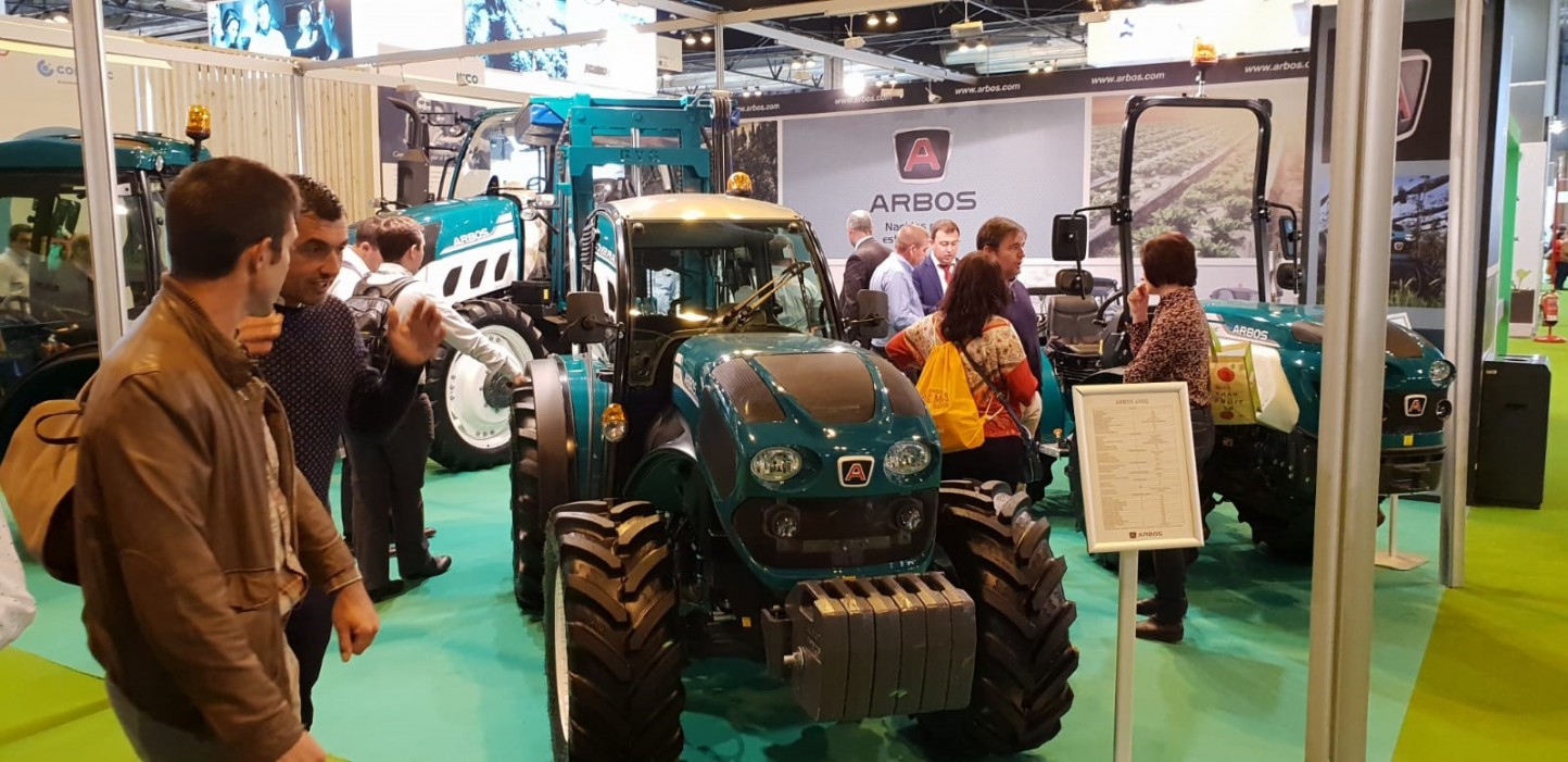 Arbos Ibérica presenta sus tractores para cultivos especiales en Fruit Attraction 2018