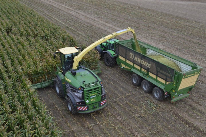 Krone Big X 1180, la nueva picadora de forraje tan potente como versátil